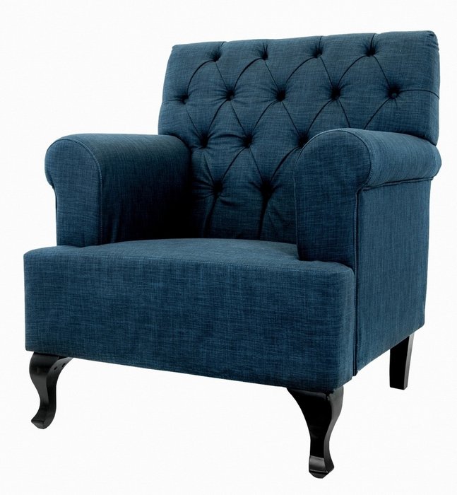 Кресло Kaniel indigo - лучшие Интерьерные кресла в INMYROOM