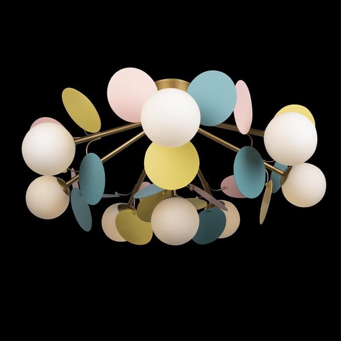 Потолочная люстра MATISSE 10008/8C Mult (стекло, цвет белый) - купить Потолочные люстры по цене 23430 Потолочная люстра MATISSE 10008/8C Mult (стекло, цвет белый) - купить Потолочные люстры по цене 23430