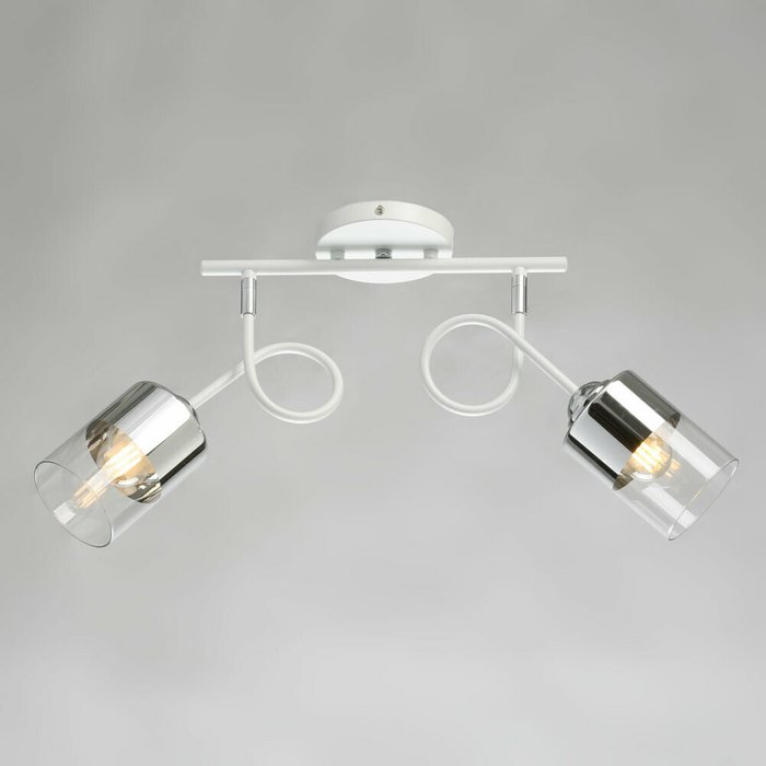 Светильник потолочный Акцент белого цвета - купить Потолочные светильники по цене 4550.0