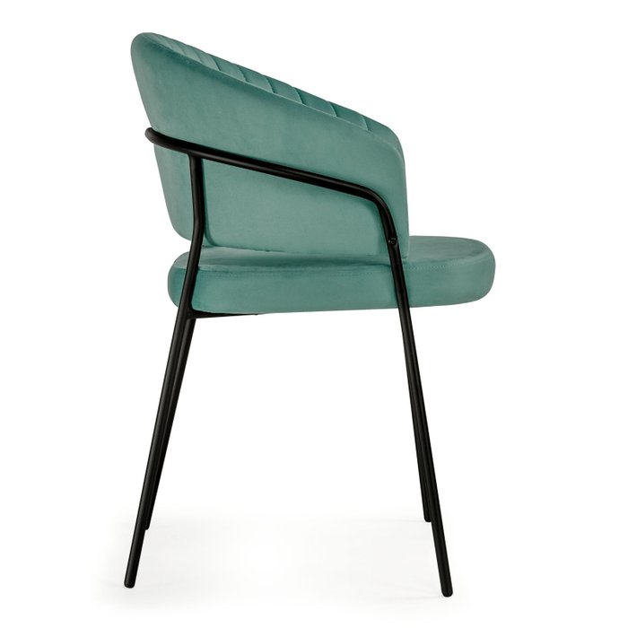 Стул Лео зеленого цвета - лучшие Обеденные стулья в INMYROOM
