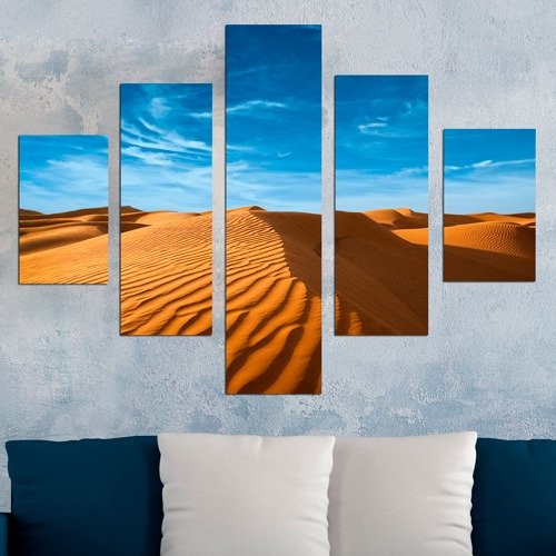 Интерьерная модульная картина на стену: Пески пустыни