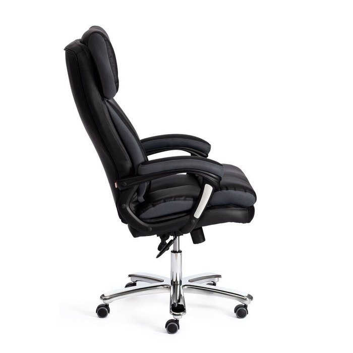 Кресло офисное Grand черно-серого цвета - лучшие Офисные кресла в INMYROOM
