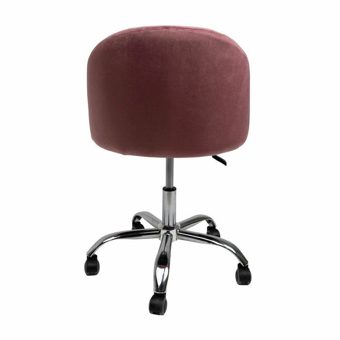 Кресло поворотное Sirena кораллового цвета - лучшие Офисные кресла в INMYROOM