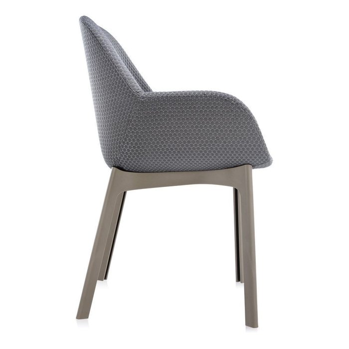 Стул Clap серого цвета - лучшие Обеденные стулья в INMYROOM