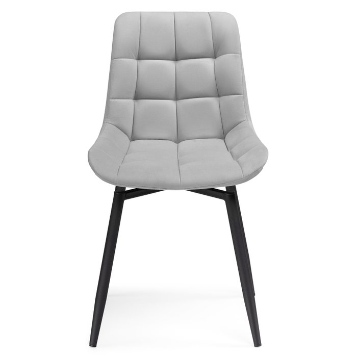 Стул вращающийся Челси серого цвета - купить Обеденные стулья по цене 6990.0