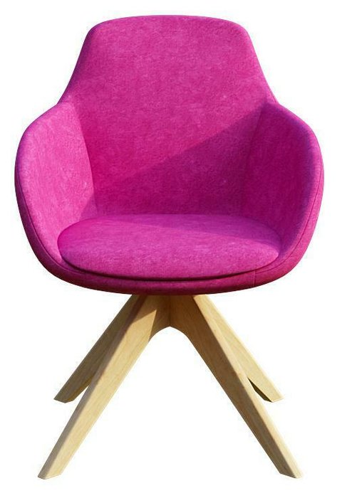 Стул Арель малинового цвета - купить Обеденные стулья по цене 61665.0