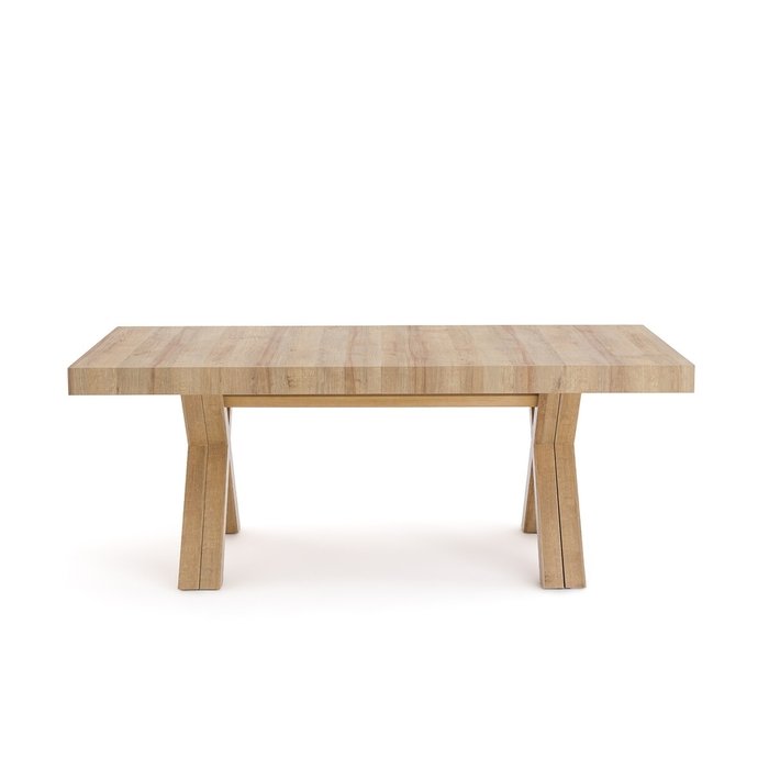 Обеденный раздвижной стол Albani бежевого цвета - купить Обеденные столы по цене 213070.0