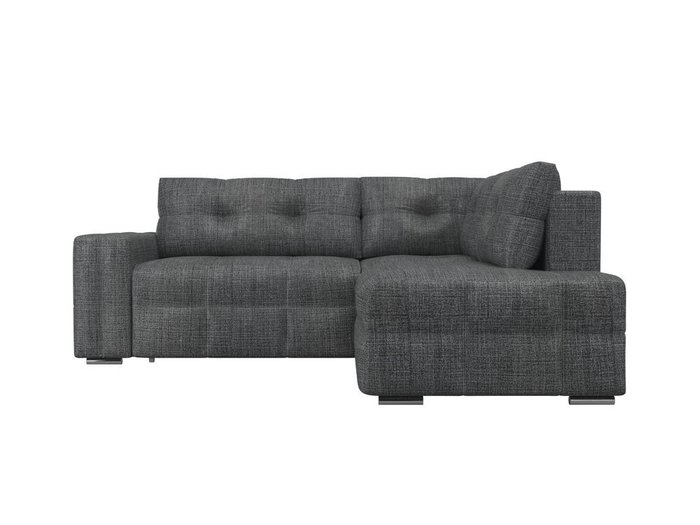 Угловой диван-кровать Леос серого цвета - купить Угловые диваны по цене 52390.0