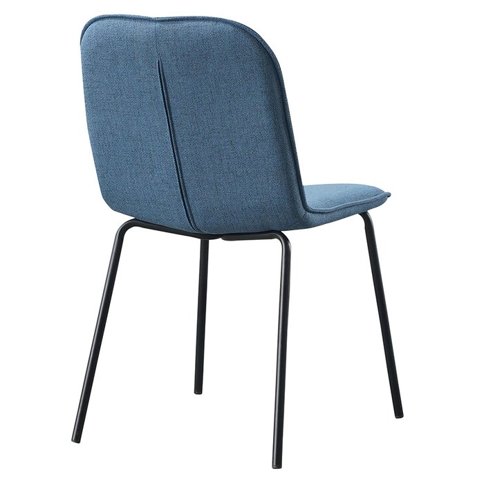  Стул Adrian синего цвета - лучшие Обеденные стулья в INMYROOM