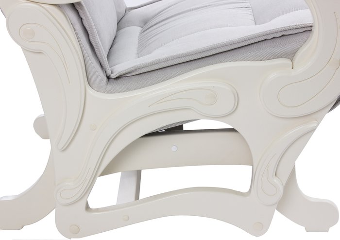 Кресло-глайдер серого цвета - лучшие Интерьерные кресла в INMYROOM