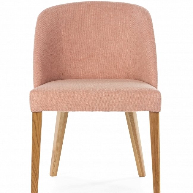 Стул Tyber розового цвета - лучшие Обеденные стулья в INMYROOM