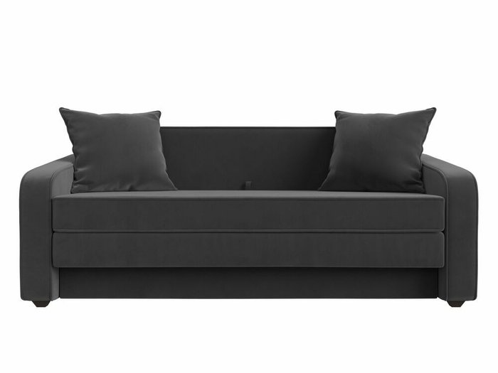 Диван-кровать Лига 013 темно-серого цвета - купить Прямые диваны по цене 30999.0