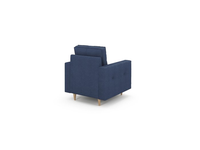 Кресло Otto синего цвета - лучшие Интерьерные кресла в INMYROOM