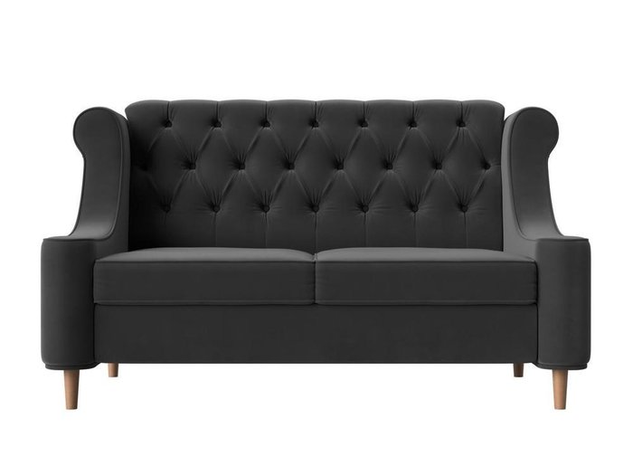 Прямой диван Бронкс серого цвета - купить Прямые диваны по цене 41999.0