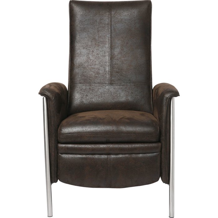 Кресло для отдыха Lazy коричневого цвета