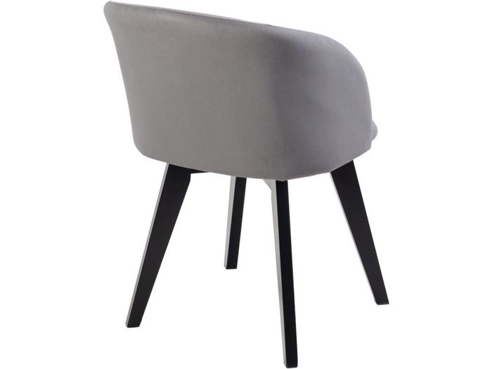 Стул с подлокотниками Милли серого цвета - купить Обеденные стулья по цене 8838.0