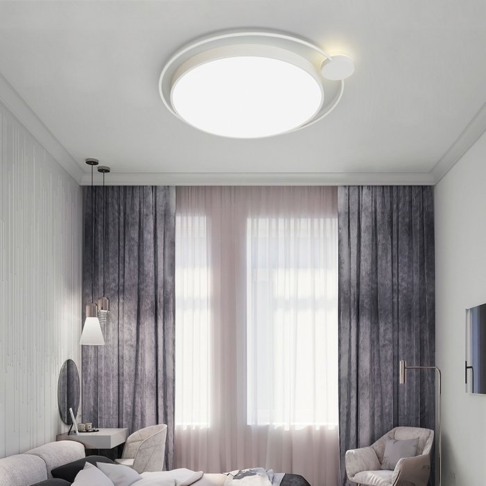 Потолочный светильник Destin M белого цвета - лучшие Потолочные светильники в INMYROOM