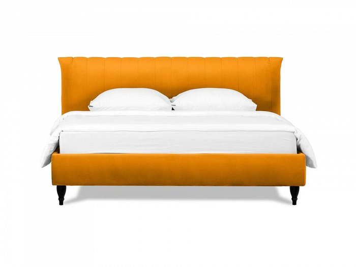 Кровать Queen Anastasia L 160х200 желтого цвета - купить Кровати для спальни по цене 59760.0