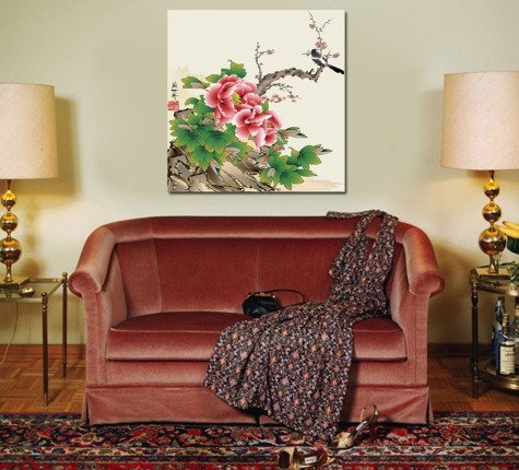 Декоративная картина на холсте "Трель" - купить Принты по цене 3090.0