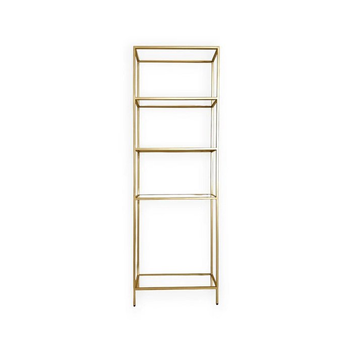 Стеллаж Равенна 295 золотого цвета