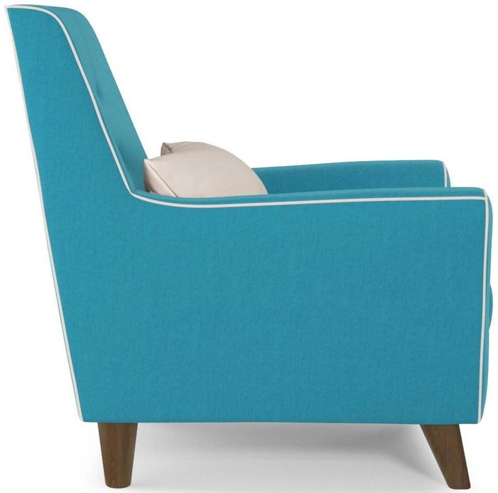 Кресло Френсис Флэтфорд Arabella голубого цвета - купить Интерьерные кресла по цене 12413.0