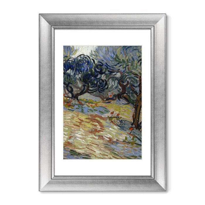 Набор из двух репродукций картин Olive Trees 1889 г. - купить Картины по цене 24998.0