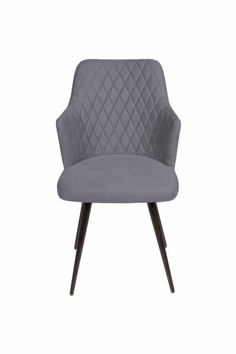 Стул поворотный Hunt серого цвета - купить Обеденные стулья по цене 11900.0