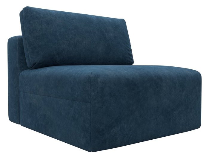 Диван Лига-060 синего цвета