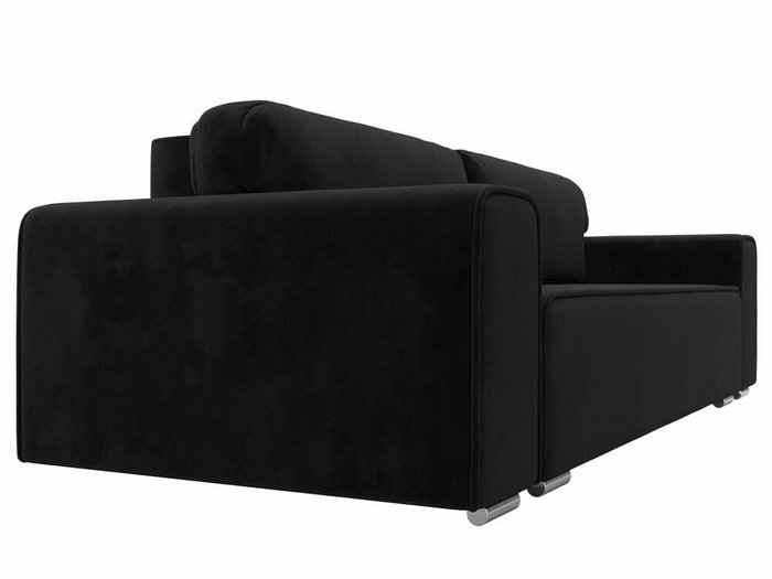 Диван-кровать Лига 029 черного цвета - лучшие Прямые диваны в INMYROOM
