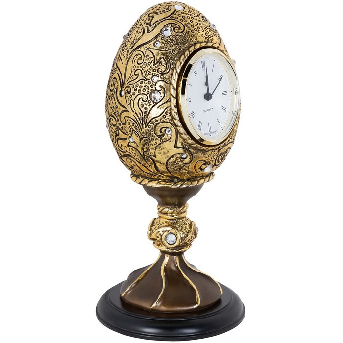 Часы настольные Наследие Фаберже золотого цвета - купить Часы по цене 13462.0