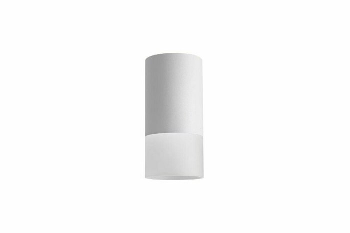 Накладной светильник Caruso LTP-C006-01GU10-W (стекло, цвет белый) - купить Накладные споты по цене 2170.0