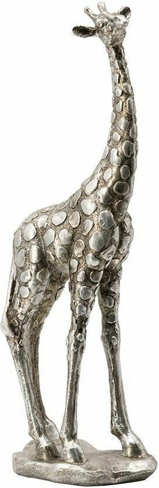 Фигурка Жираф серебряного цвета