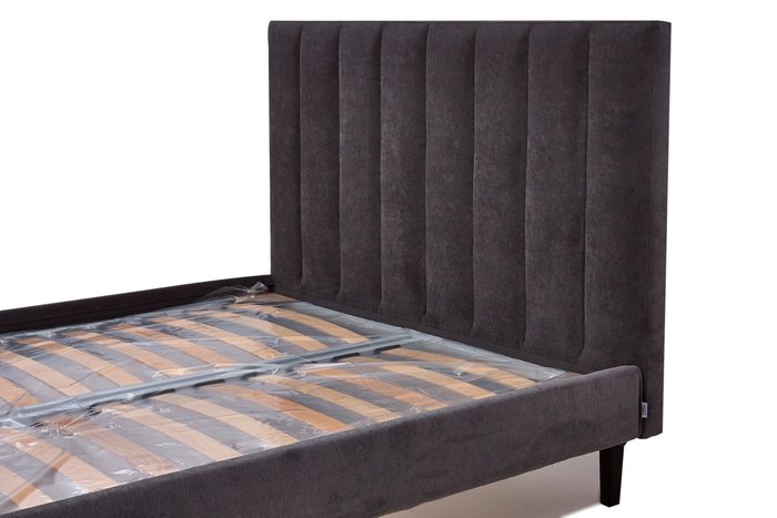 Кровать Клэра 160х200 темно-коричневого цвет - лучшие Кровати для спальни в INMYROOM