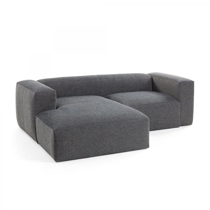 Угловой диван Blok темно-серого цвета - купить Угловые диваны по цене 210990.0