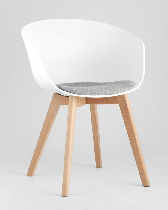 Стул Libra Soft белого цвета - купить Обеденные стулья по цене 8390.0