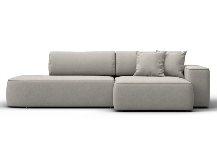 Угловой диван-кровать Лига-065 светло-бежевого цвета правый  - купить Угловые диваны по цене 61990 Угловой диван-кровать Лига-065 светло-бежевого цвета правый  - купить Угловые диваны по цене 61990