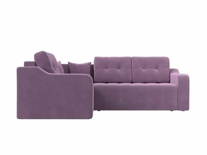 Угловой диван-кровать Кембридж сиреневого цвета левый угол - купить Угловые диваны по цене 58999.0