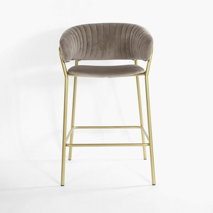 Полубарный стул Пиза бежевого цвета - купить Барные стулья по цене 15990.0