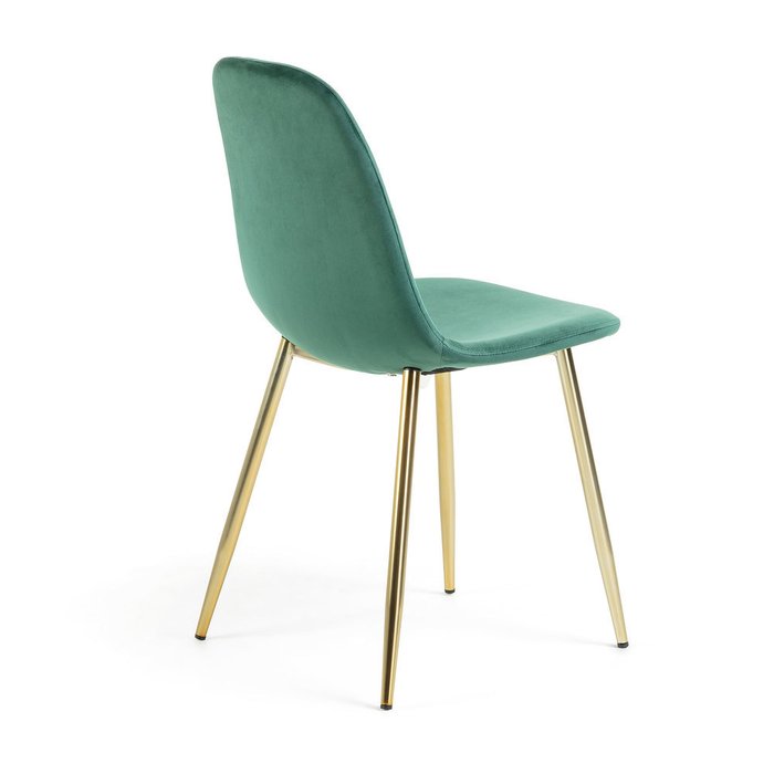 Стул Lissy темно-зеленого цвета - лучшие Обеденные стулья в INMYROOM