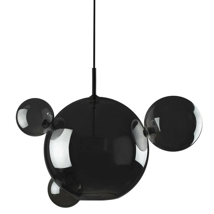 Подвесной светодиодный светильник Bolle черного цвета - лучшие Подвесные светильники в INMYROOM