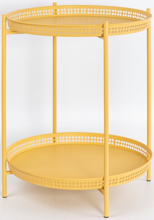 Столик сервировочный желтого цвета - купить Сервировочные столики по цене 9020.0