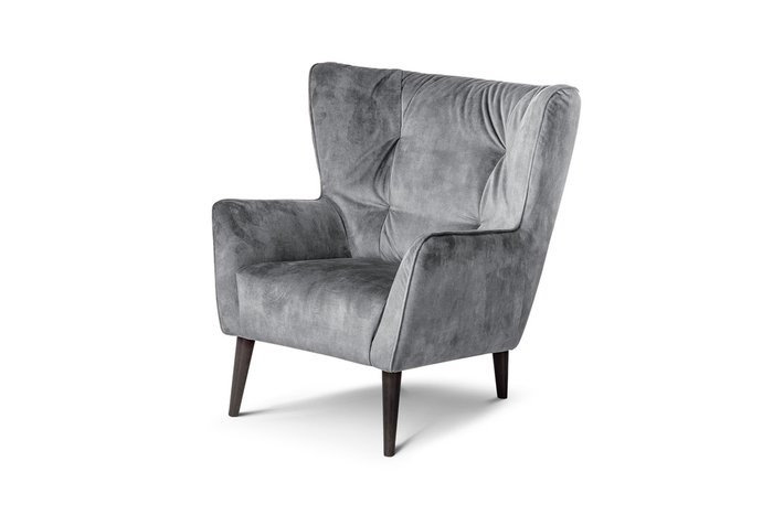 Кресло Ussyri светло-серого цвета - купить Интерьерные кресла по цене 65571.0