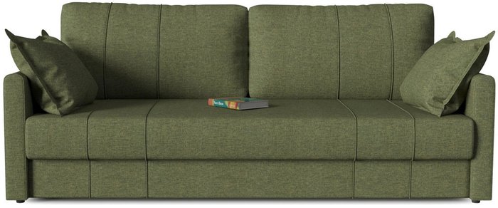 Диван-кровать Римини tesla Forest зеленого цвета - купить Прямые диваны по цене 34655.0