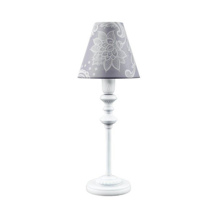 Настольная лампа Provence с серым абажуром