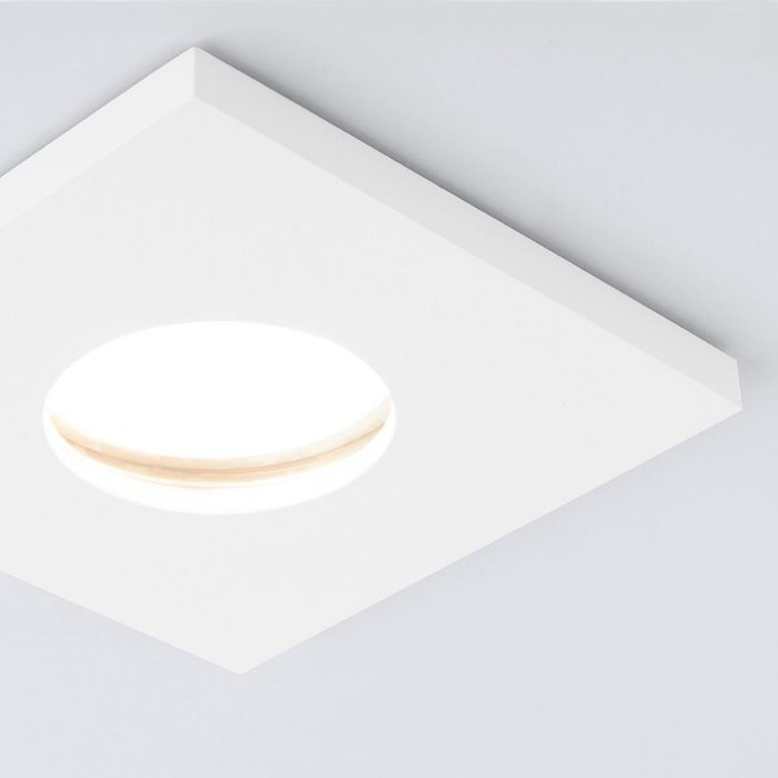 Встраиваемый точечный светильник 126 MR16 белый матовый Flicks - лучшие Встраиваемые споты в INMYROOM
