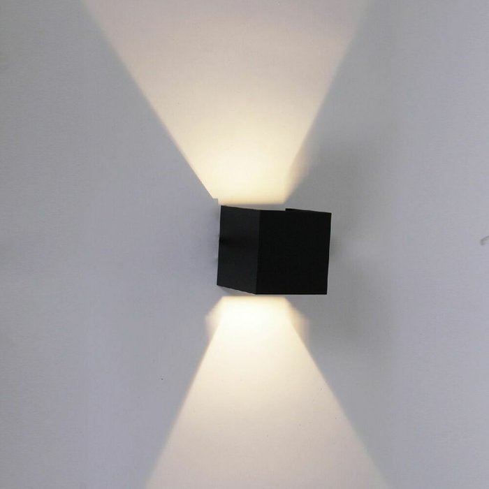 Архитектурный светильник 86818-9.2-001KT LED2*5W BK (металл, цвет черный)
