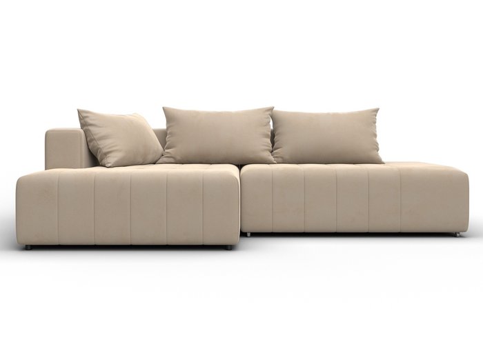 Угловой диван-кровать Лига-103 бежевого цвета левый - купить Угловые диваны по цене 79990 Угловой диван-кровать Лига-103 бежевого цвета левый - купить Угловые диваны по цене 79990