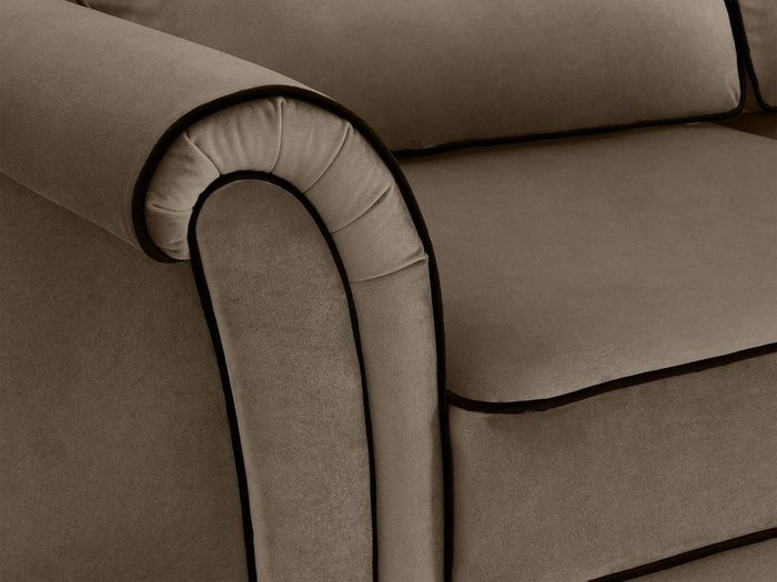 Диван трехместный Sydney серого цвета - лучшие Прямые диваны в INMYROOM