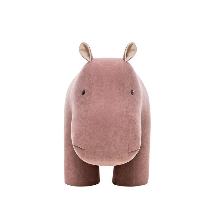 Пуф Hippo розового цвета - купить Пуфы по цене 10370.0