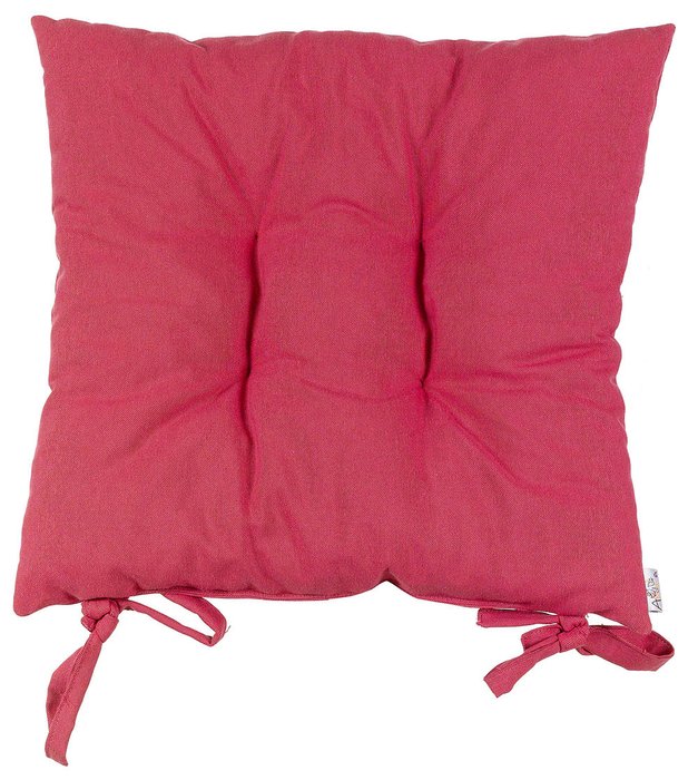 Подушка на стул "вишня"